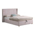 Amelia Plus 5FT Storage Bed - Pink Velvet Fabric